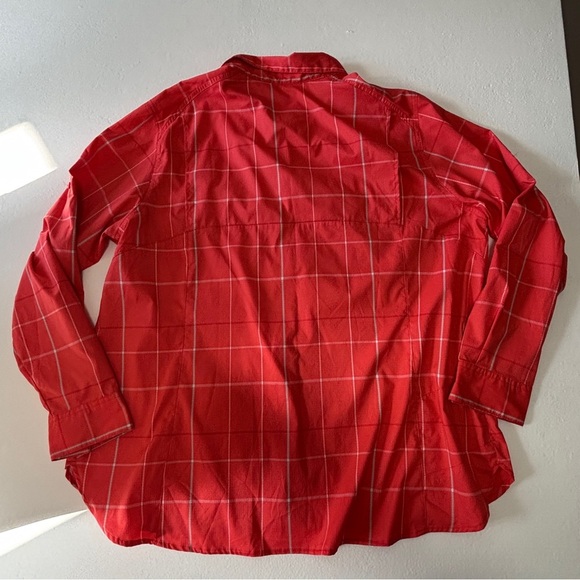 Columbia Omni-Shade Sun Protection Silver Ridge Utility Long Sleeve Shirt - Picture 6 of 10